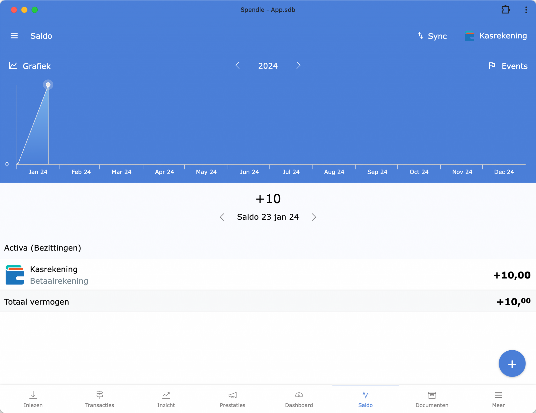 Cash account — screenshot 6