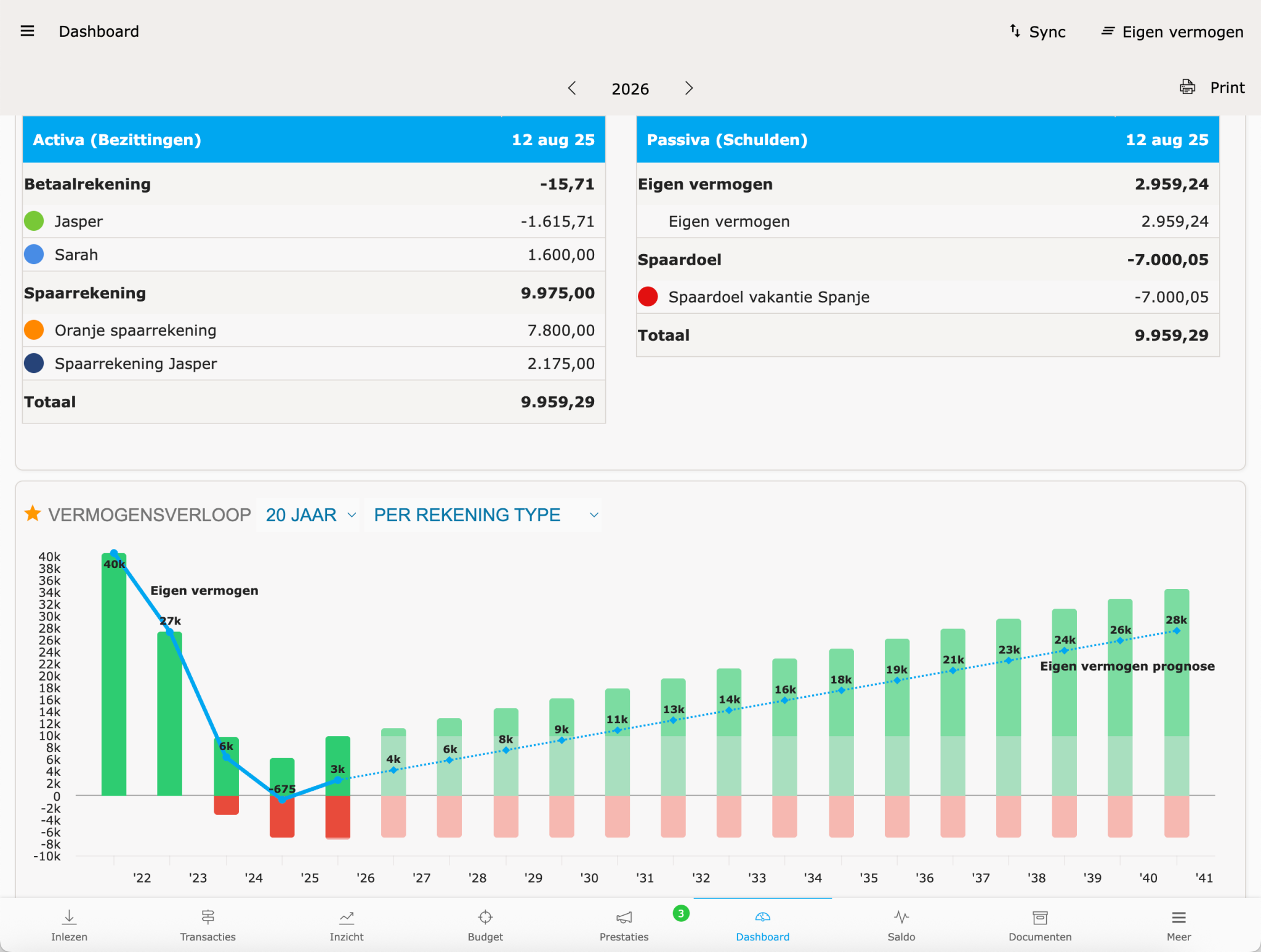 Net worth — screenshot 1